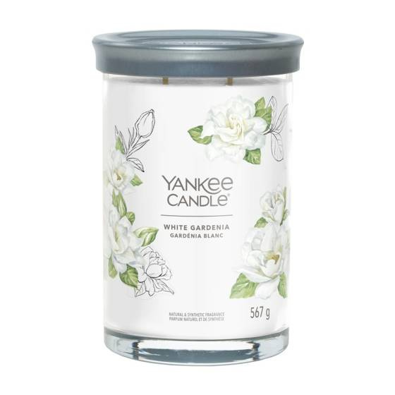 TUMBLER DUŻY Z 2 KNOTAMI WHITE GARDENIA