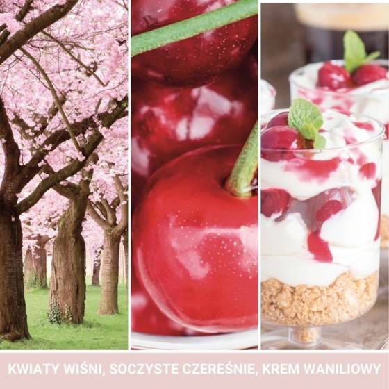 ŚWIECA SIGNATURE DUŻA PINK CHERRY & VANILLA